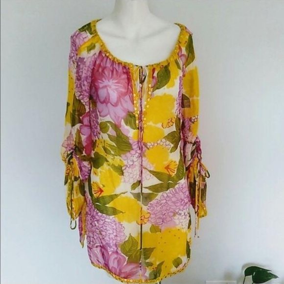 Milly Tops - Milly Silk Tunic Sale Offer Half Off Today Only!